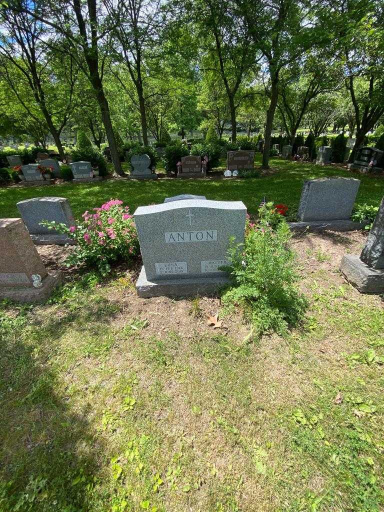 Erna Anton's grave. Photo 1