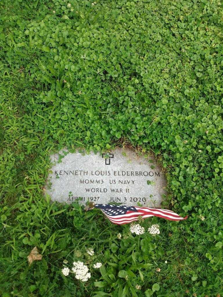 Kenneth Louis Elderbroom's grave. Photo 4