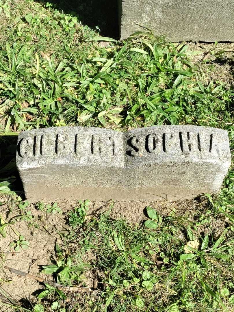 Sophia M. Ulmer's grave. Photo 3