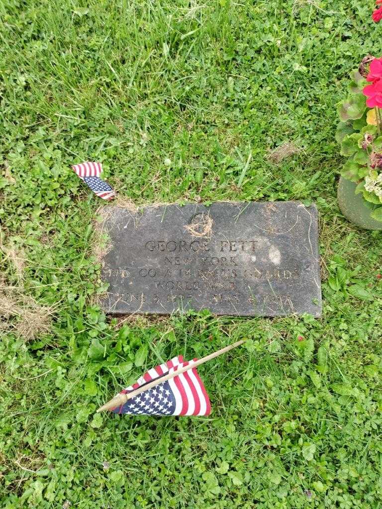 George Fett's grave. Photo 2