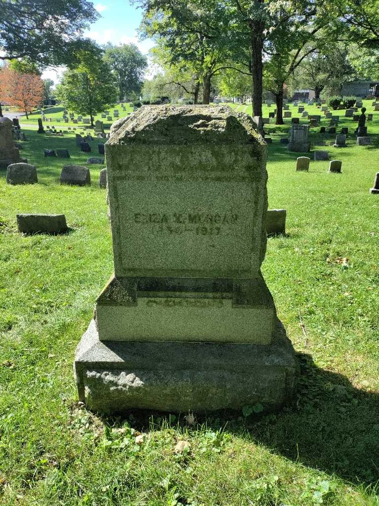 Eliza M. Morgan's grave. Photo 2