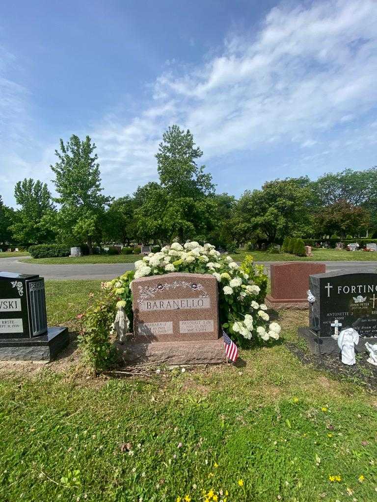 Pasquale J. Baranello Junior's grave. Photo 1