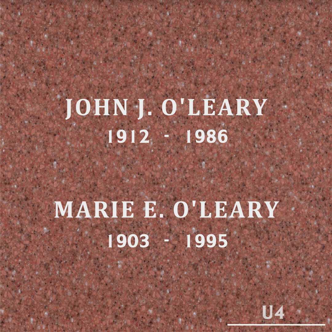 Marie E. O'Leary's grave