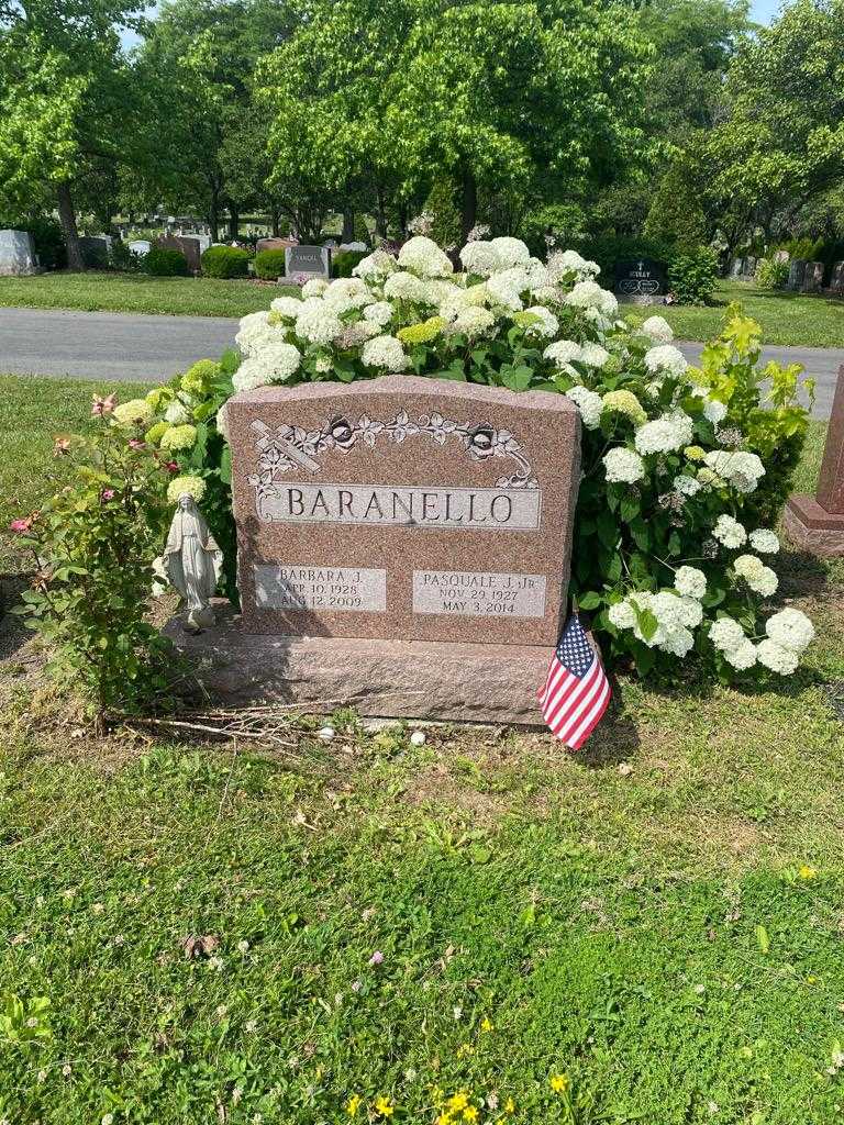 Pasquale J. Baranello Junior's grave. Photo 2