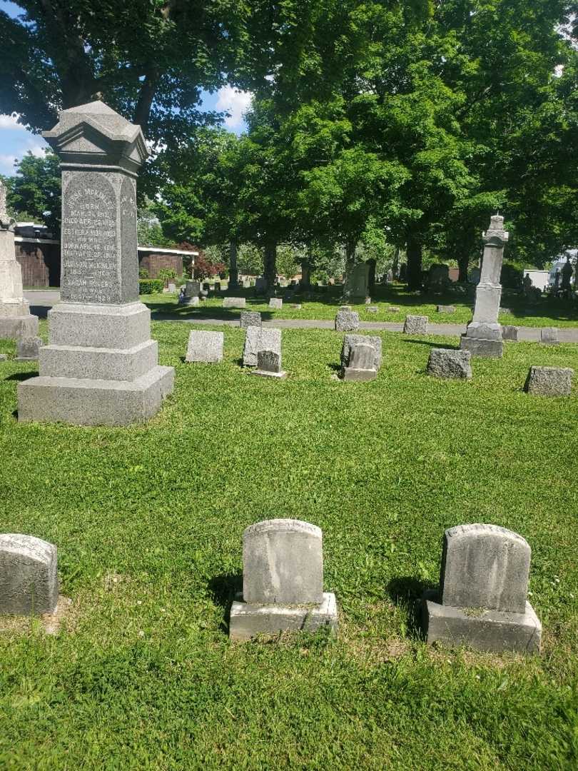 Roger McKinley's grave. Photo 1