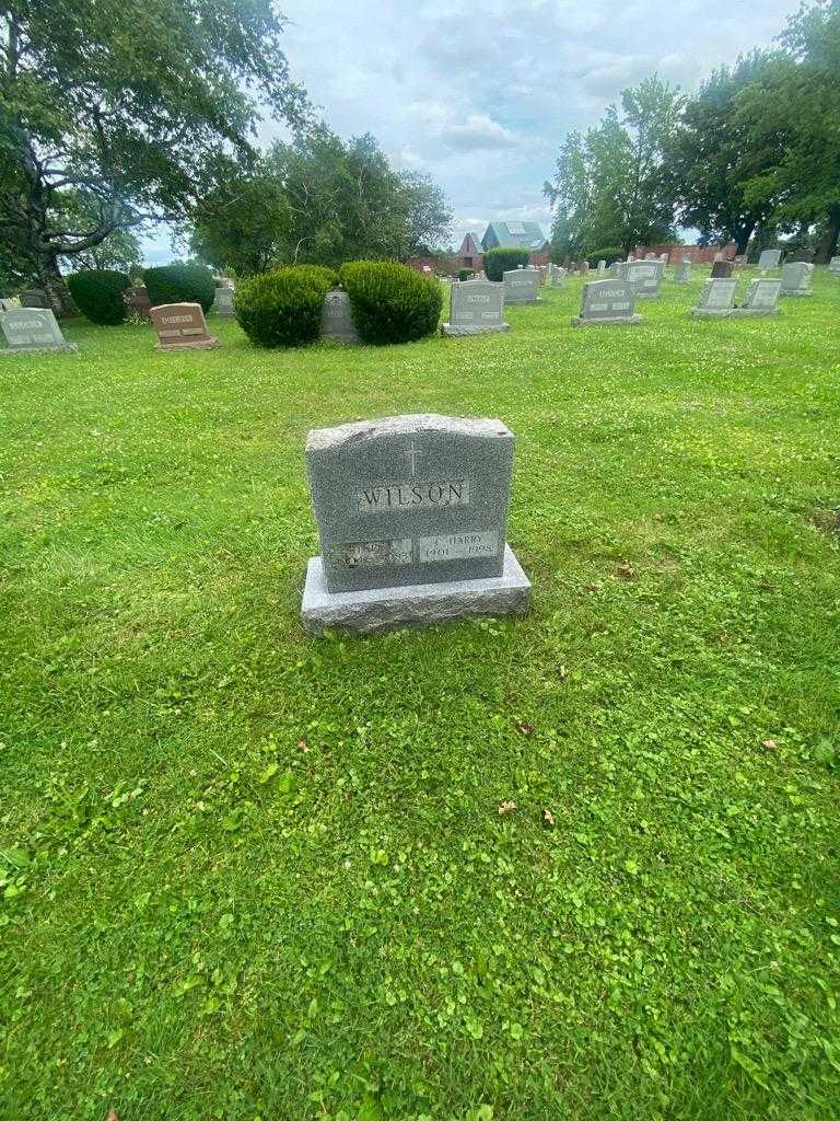 C. Harry Wilson's grave. Photo 1