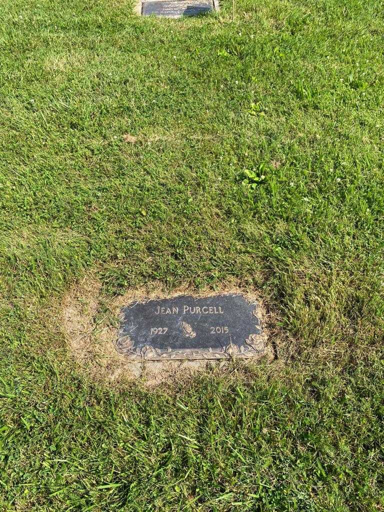 Jean Purcell's grave. Photo 2