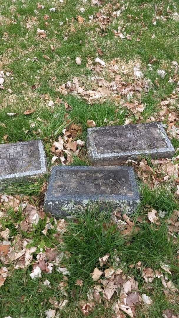 Sanford G. Clemens's grave. Photo 2