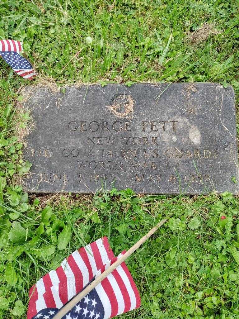 George Fett's grave. Photo 3