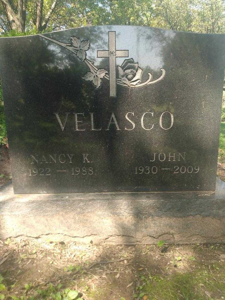 John Velasco's grave. Photo 2