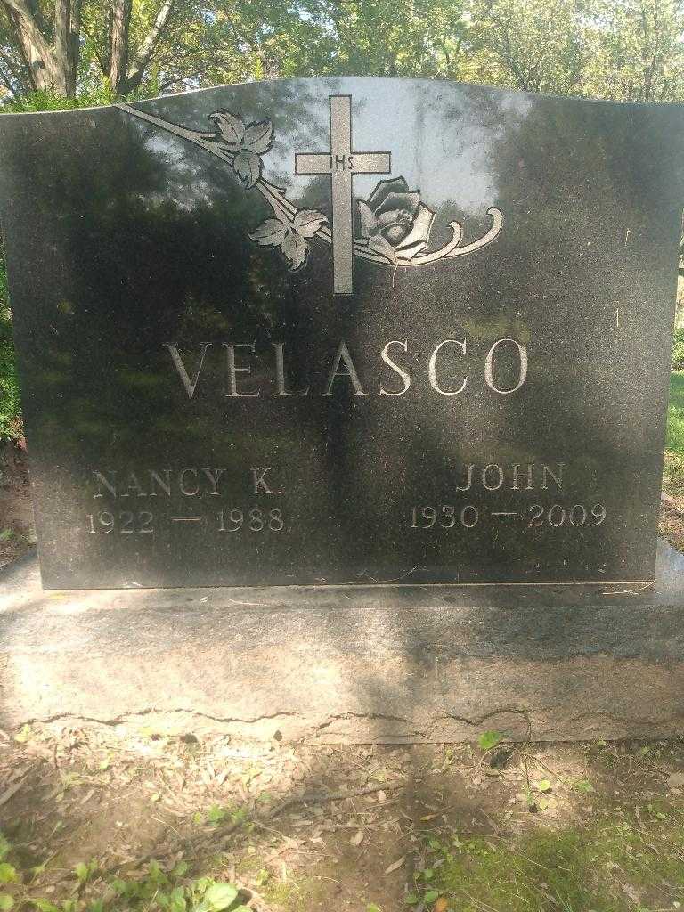 Nancy K. Velasco's grave. Photo 2