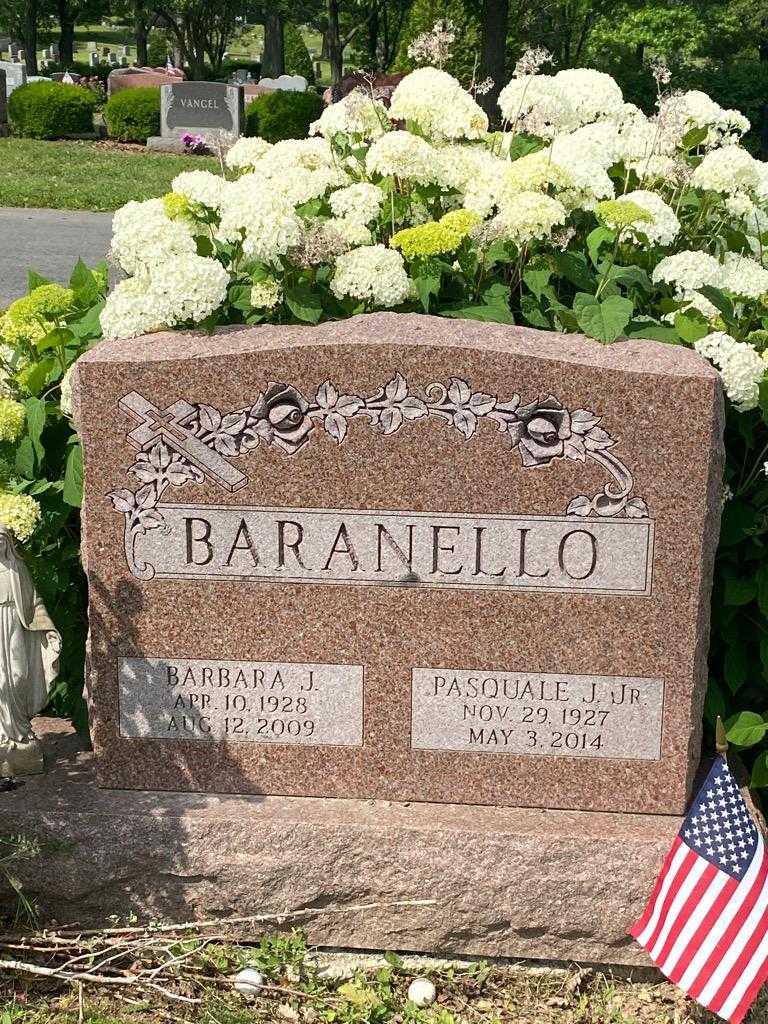 Pasquale J. Baranello Junior's grave. Photo 3