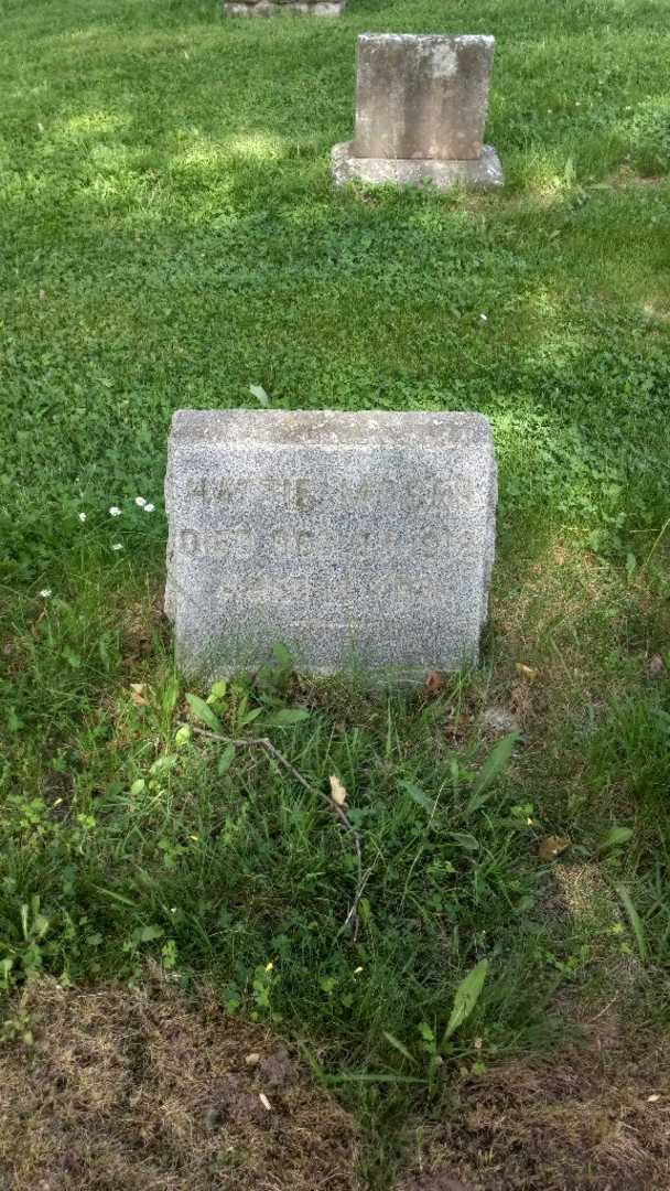 Hattie E. Moses's grave. Photo 3