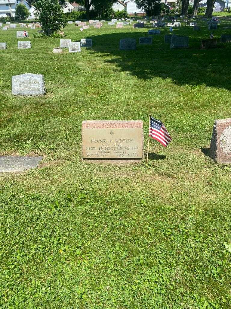 Frank P. Rogers's grave. Photo 2