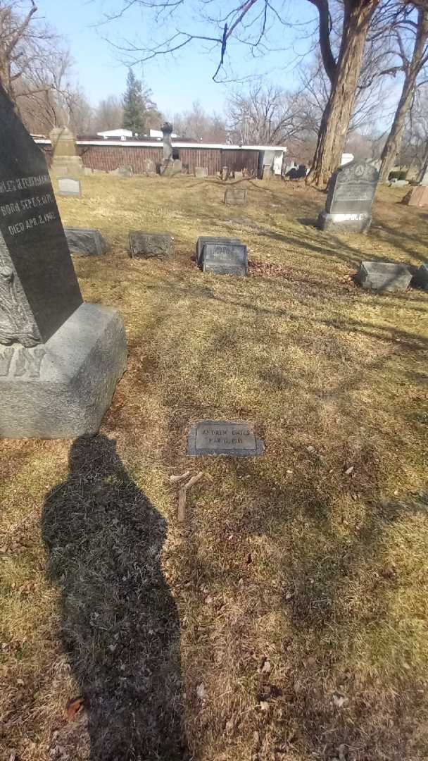 Andrew Gates's grave. Photo 2