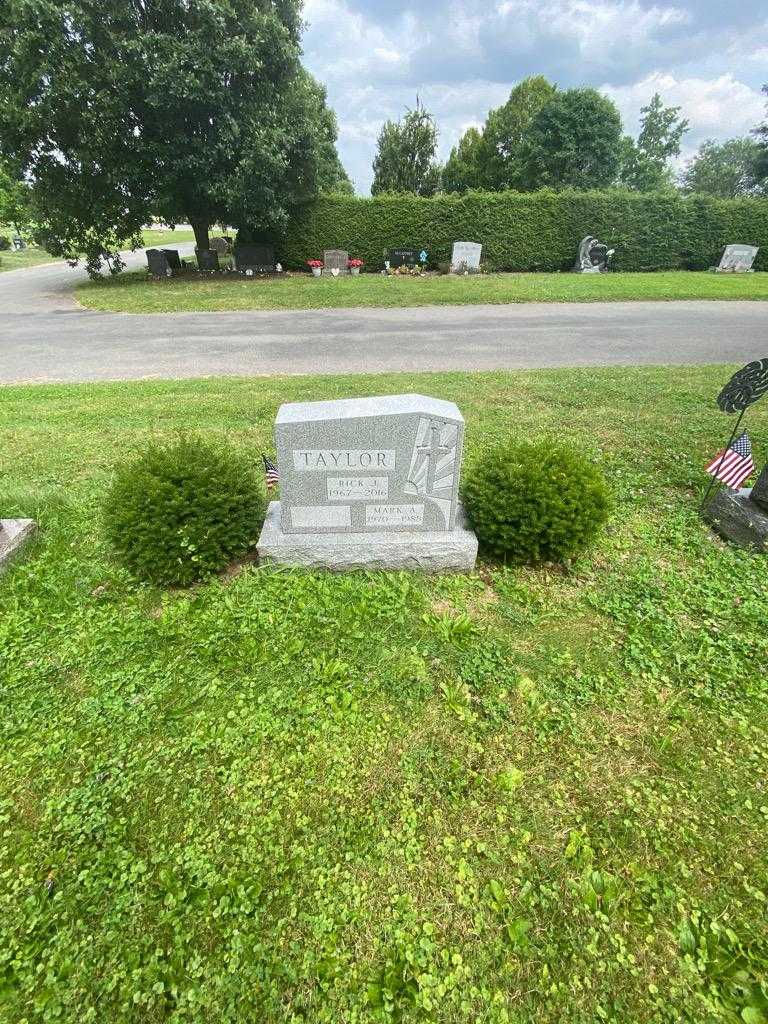 Mark A. Taylor's grave. Photo 2