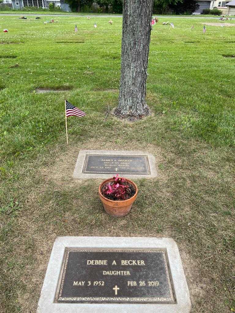 James R. Becker's grave. Photo 5