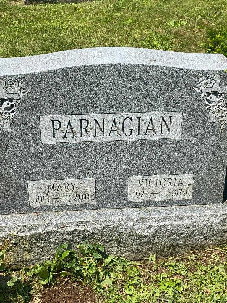 Victoria Parnagian's grave. Photo 3