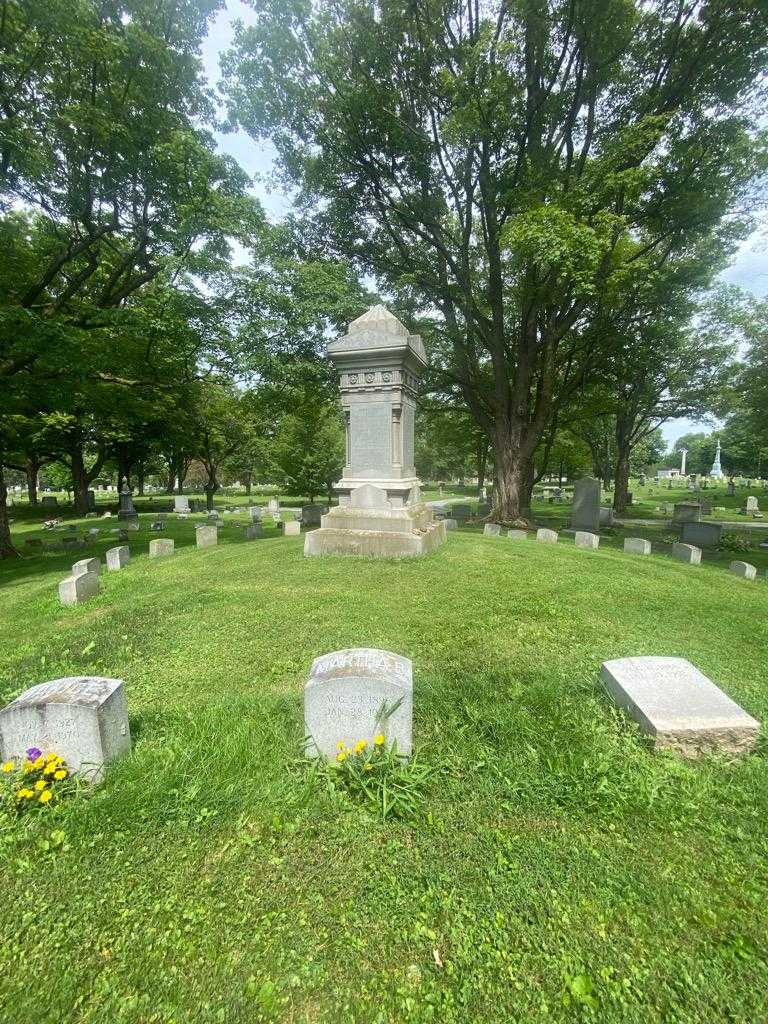 Martha Brown Peters's grave. Photo 1