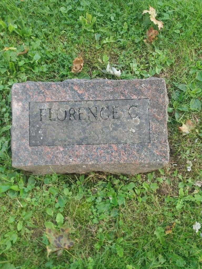 Florence C. Wallon's grave. Photo 2