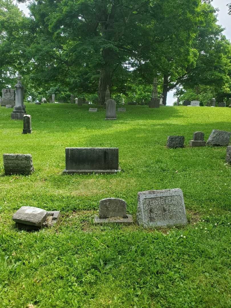 Laura M. Muller's grave. Photo 1