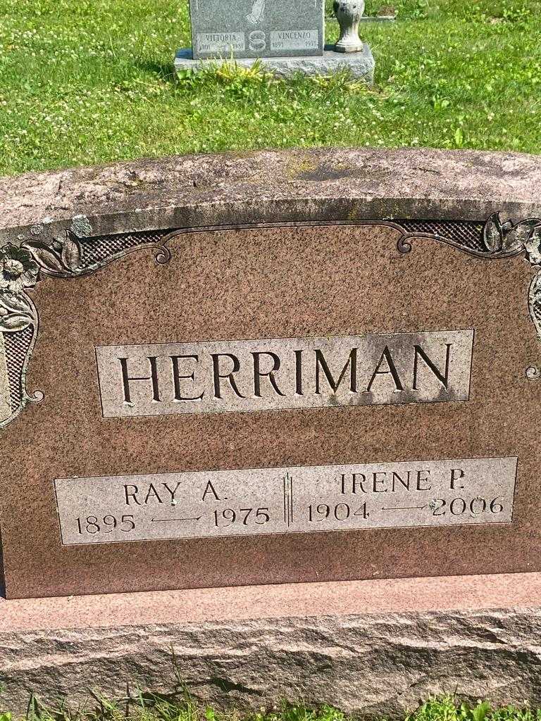 Ray A. Herriman's grave. Photo 3