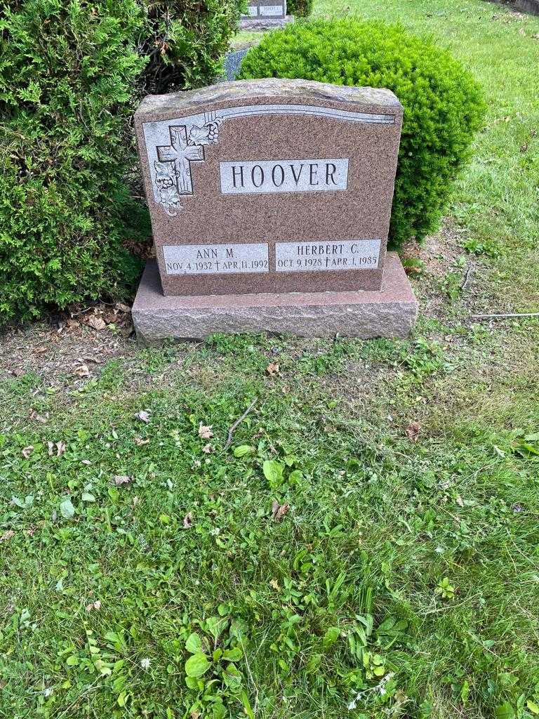 Ann M. Hoover's grave. Photo 2
