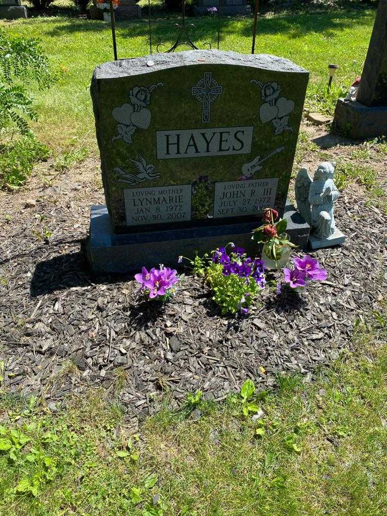 John R. Hayes Third's grave. Photo 2