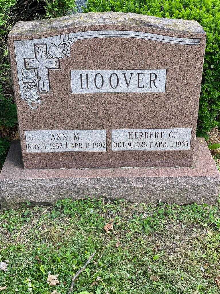 Ann M. Hoover's grave. Photo 3