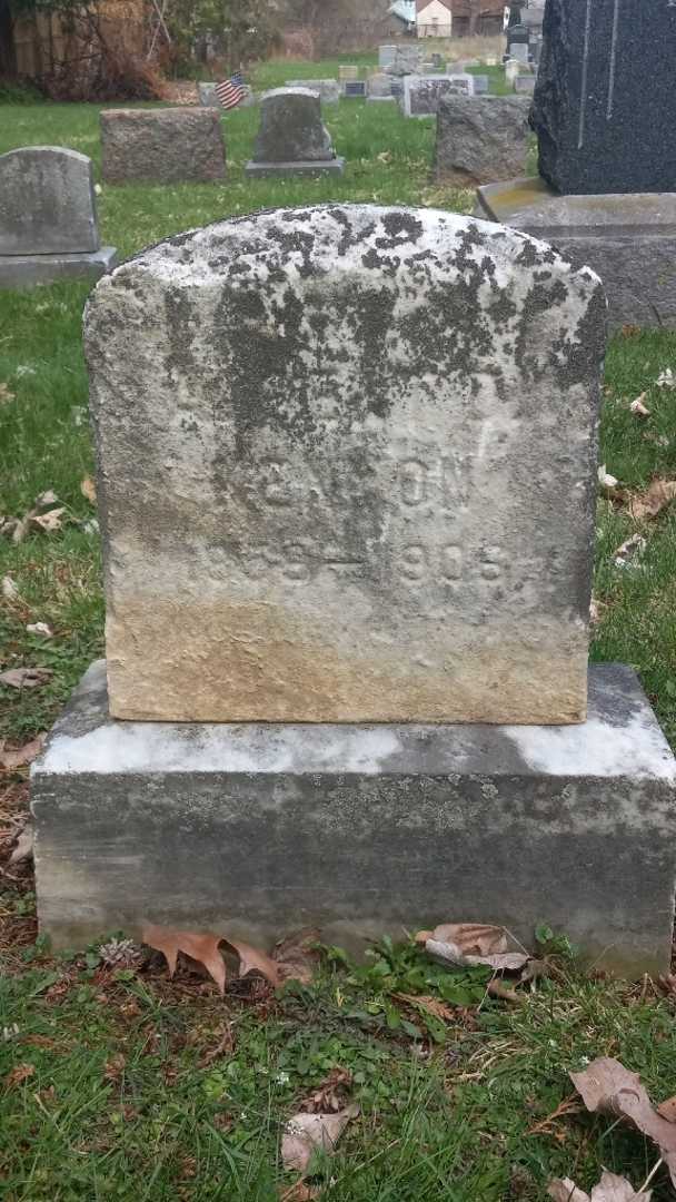 Albert D. Kenyon's grave. Photo 3