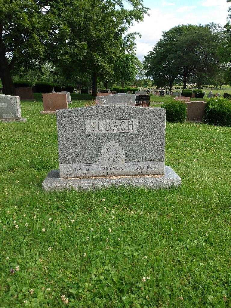 Carolyn A. Subach's grave. Photo 2
