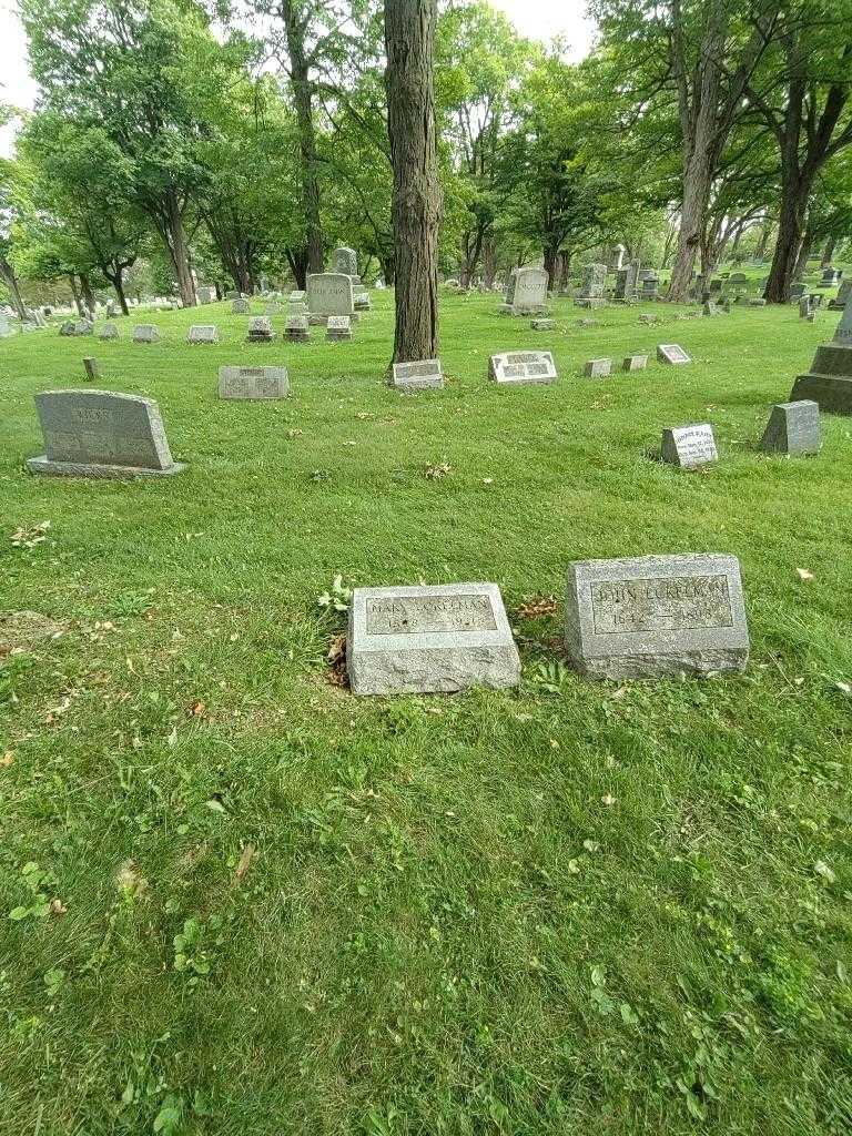 Mary A. Eckelman's grave. Photo 1