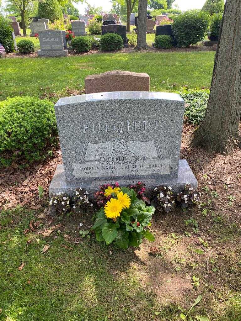 Angelo Charles Fulgieri's grave. Photo 2