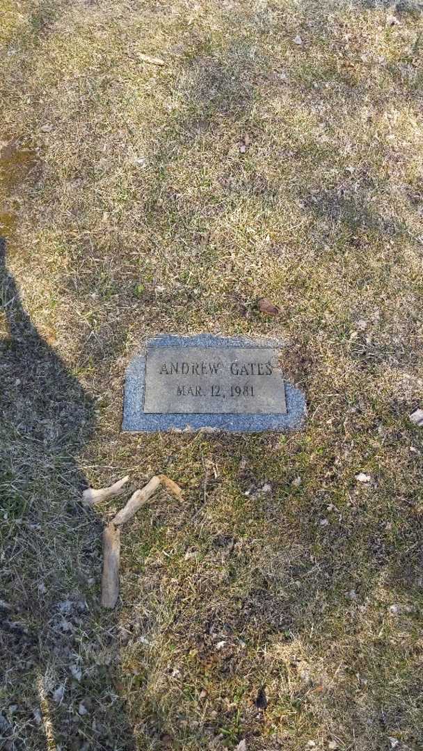 Andrew Gates's grave. Photo 3