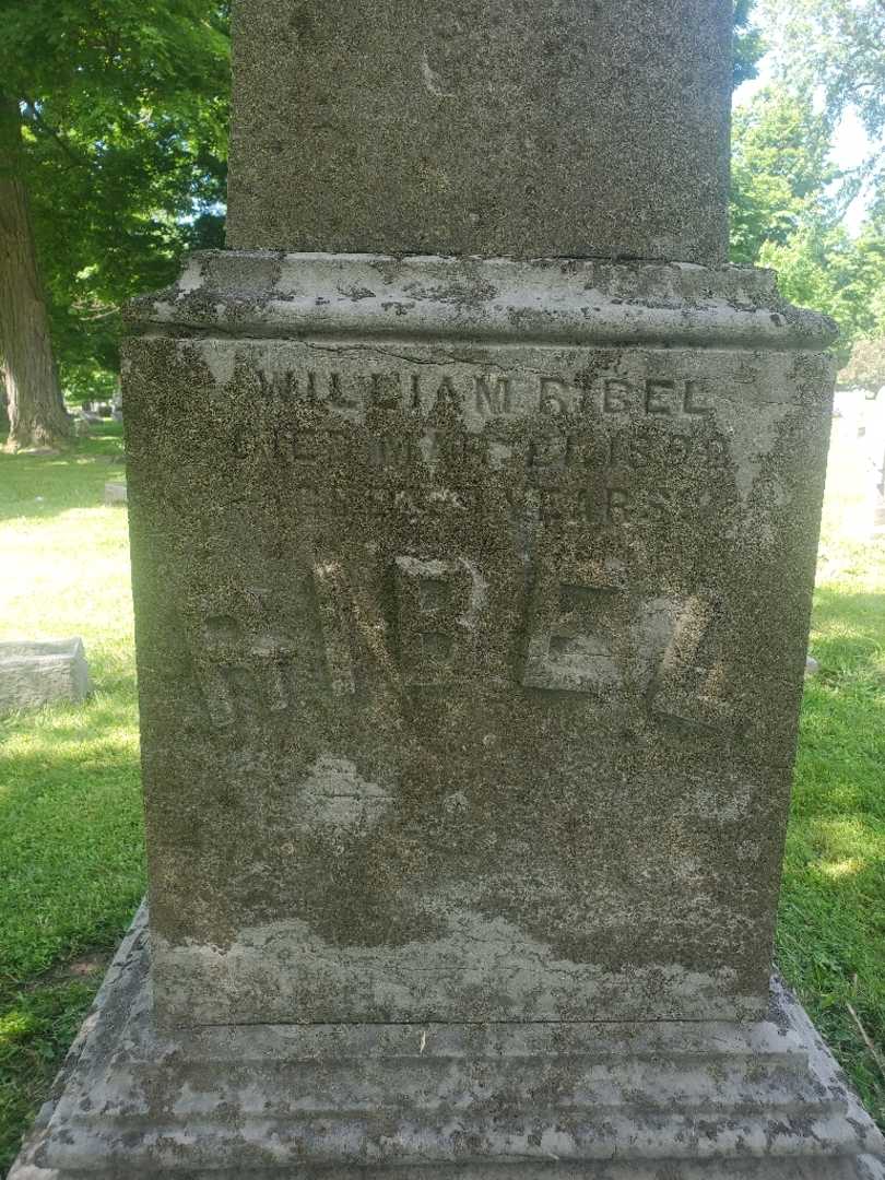 William Ribel's grave. Photo 4