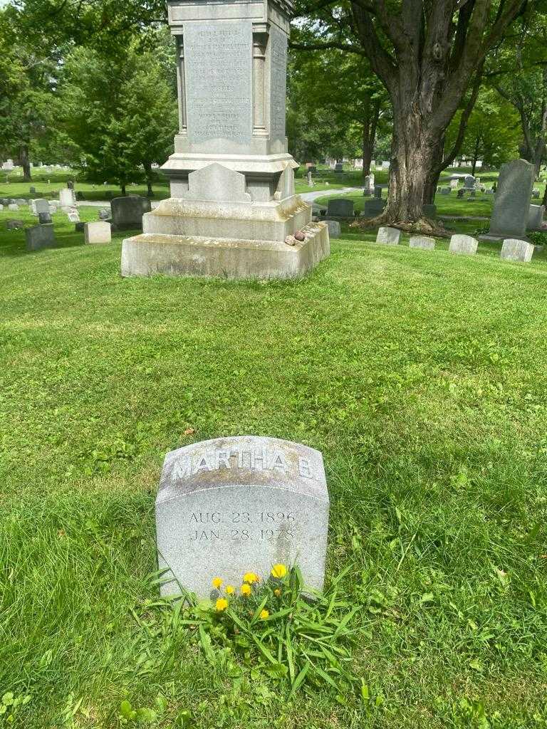 Martha Brown Peters's grave. Photo 3
