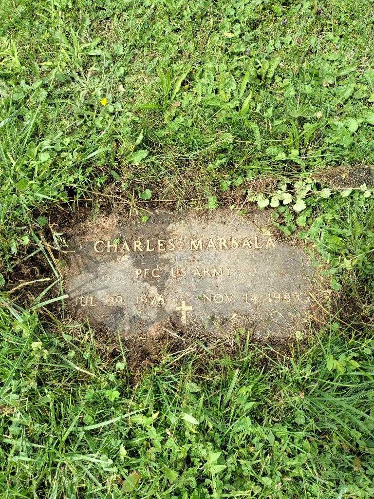 Charles A. Marsala's grave. Photo 4