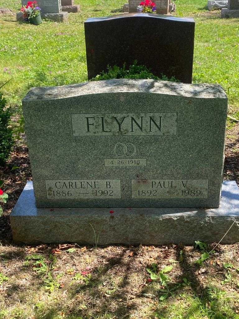 Paul V. Flynn's grave. Photo 3