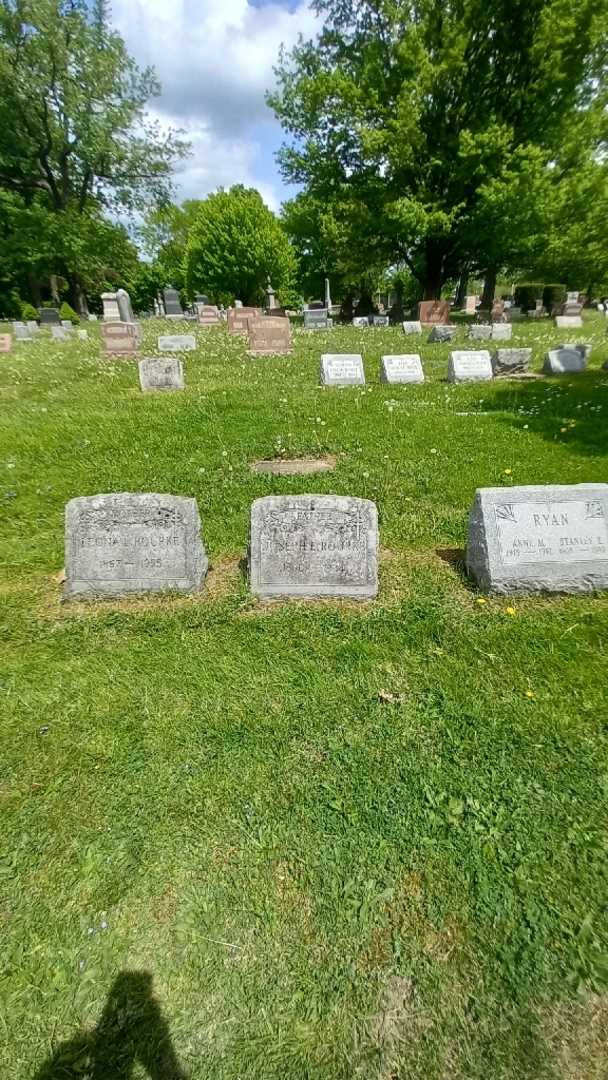 Joseph E. Rourke's grave. Photo 2