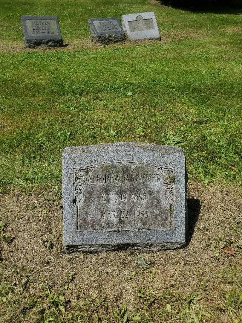 Andrew Rodger Dwyer's grave. Photo 2