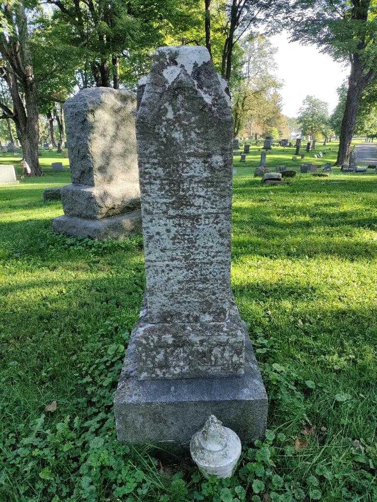 Mary A. Larrabee's grave. Photo 2