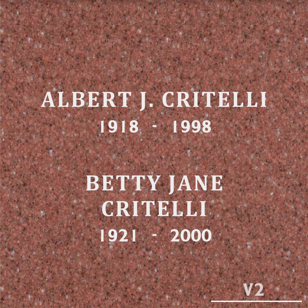 Albert J. Critelli's grave