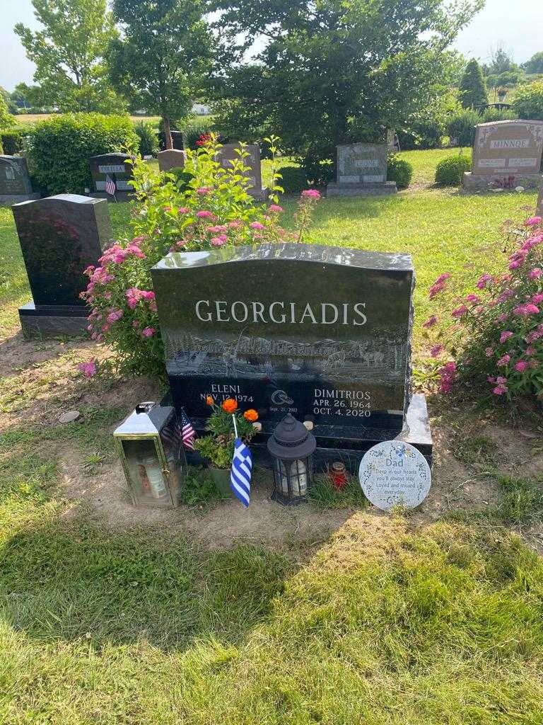 Dimitrios Georgiadis's grave. Photo 2