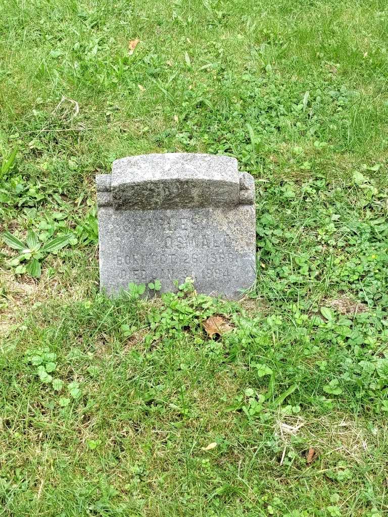 Charles Oswald's grave. Photo 2