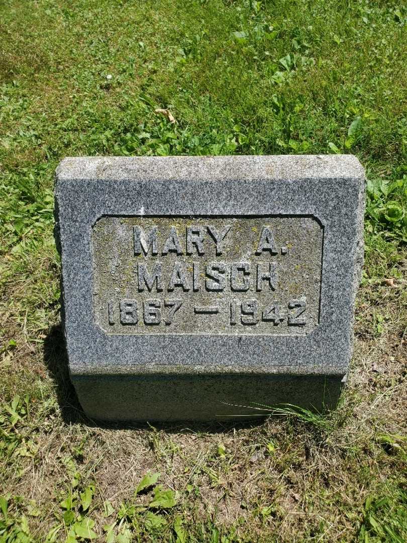 Mary A. Maisch's grave. Photo 3