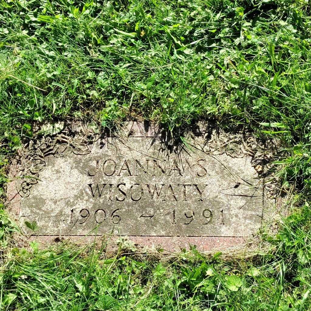 Joanna S. Wisowaty's grave. Photo 2