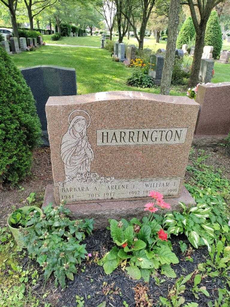Barbara A. Harrington's grave. Photo 2