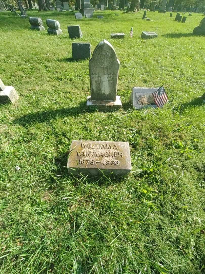 William A. Van Wagner's grave. Photo 1