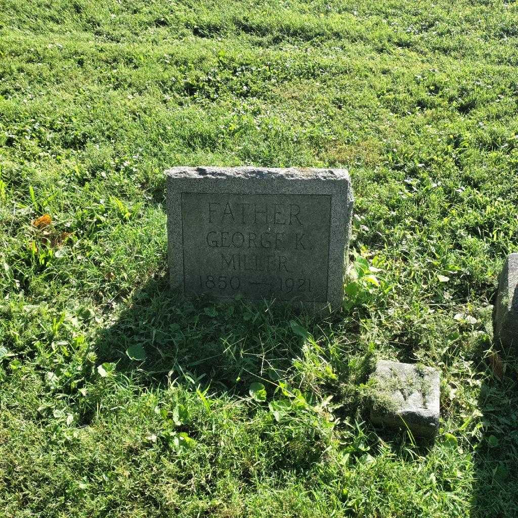 George K. Miller's grave. Photo 2