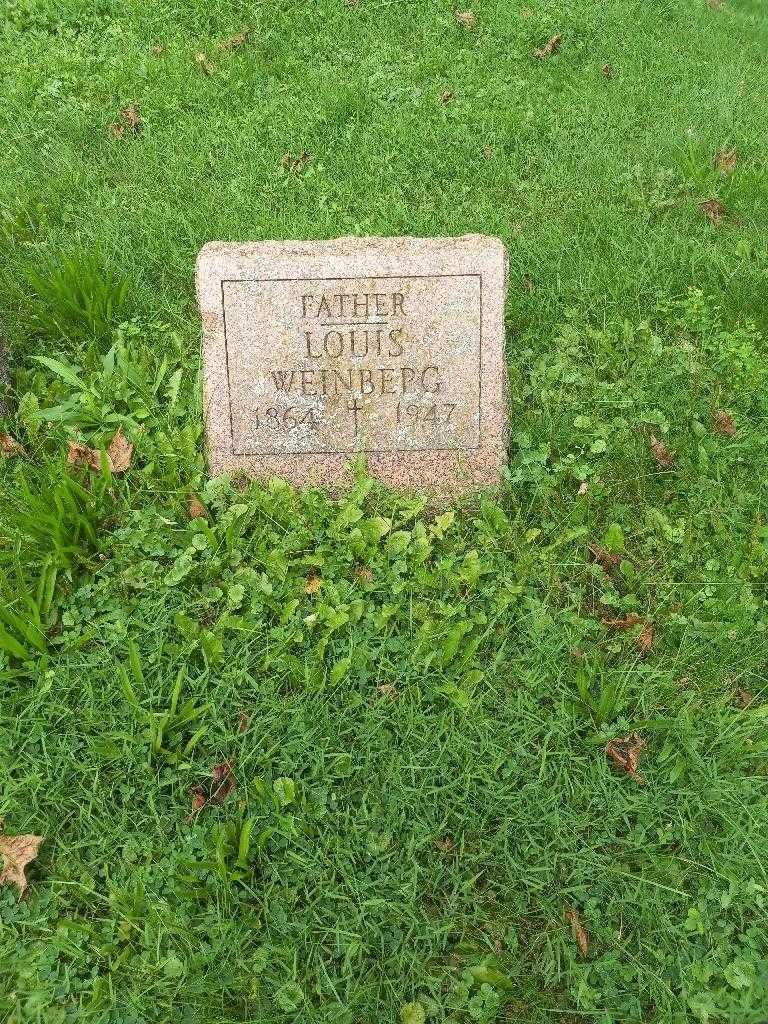 Louis Weinberg's grave. Photo 2